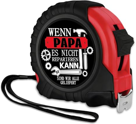 Vatertagsgeschenk für Papa, Massband Geschenke für Männer, Maßband für Papa, Weihnachtsgeschenke, Geschenke zum Vatertag, Weihnachten, Geburtstag, 5-Meter-Bandmaß