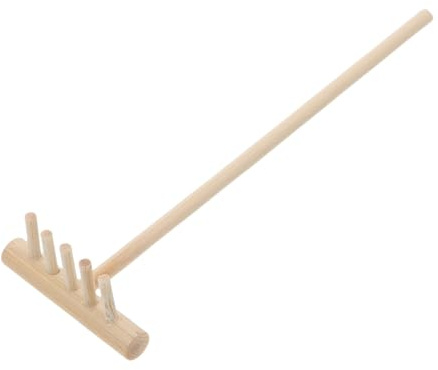 Toddmomy Râteau De Jardin Miniature Outil pour Bac à Sable Râteau à Sable pour Jardin Zen Adapté Bureau Ou Plage