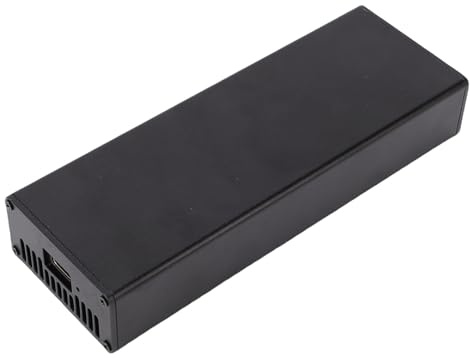 Denash 10 Adaptador Ethernet Gigabit, Tarjeta de Red USB4 de 10 Gbps de 10 Gbps, Diseño de Enchufe y Juego, Material de Carcasa de Aleación de Aluminio, Compatible con 11, iOS,