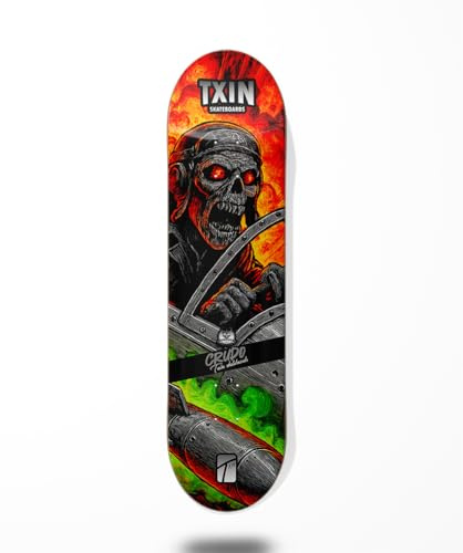 Txin skateboard skateboard skateboard däck - rå röd Jesyjet 8,25