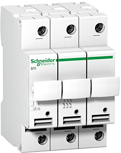 Schneider Electric Acti9 Fusible Sicherungsschalter-Trennschalter / 3-polig, 10.3 x 38 mm Sicherungsgröße