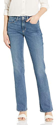NYDJ Women's Barbara Bootcut Jeans, Heyburn Wash, 8