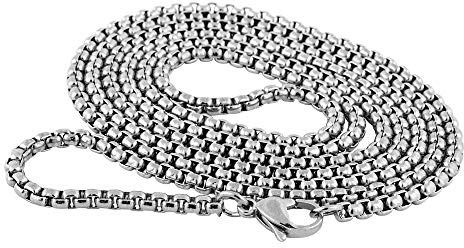 Akitsune Malleum Collar | Colgante con cadena de 90 cm | Mujeres Hombres Martillo Mjolnir Thor Acero Inoxidable - Plata Negro Mate Oro