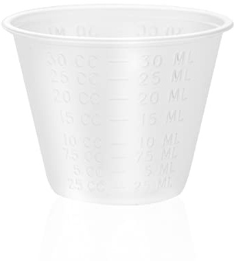 Dealmed Medicine Cups – 200 Medicine Measuring Cups, Graduated, 1oz Disposable Plastic Medicine Cups, Ideal for Doctor's Offices, School Nurse's, Hospitals, at Home and More