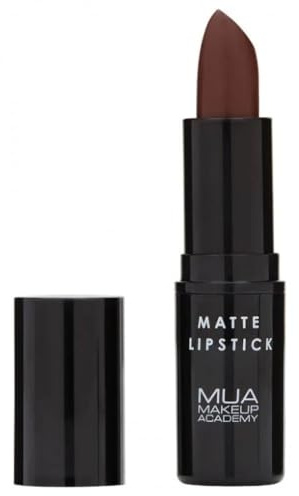 MUA Make Up Academy Matte Lipstick Vegan Lip Colour Cosmetics (Obsession)