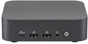 ASUS VM31-BER330MN2 Barebone Mini PC | AMD Ryzen 3 30 CPU, AMD Radeon 610M Grafik, 8GB DDR5 Speicher, WiFi 6E, Bluetooth 5.2, ohne Betriebssystem
