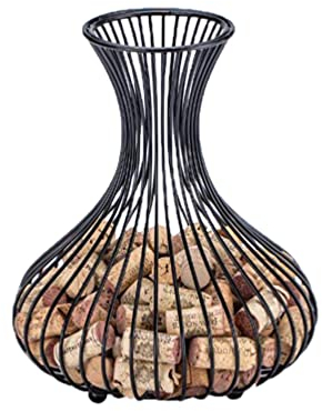 Angoily Nordic Stil Weinkorken Aufbewahrungskorb Eleganter Organizer Für Weinstopfen Modernes Home Decor Für Tisch Küche Büro Für Weinliebhaber