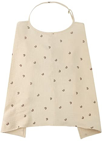 ISAKEN Delantal de Lactancia, Funda Almohada de Lactancia, Cubierta de Lactancia Muselina, Pañuelo Cubre Lactancia, Mantas Lactancia, Funda Cojín de Lactancia, Protección Lactancia Materna