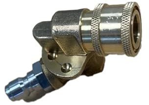 Phoenix - Coupleur Rapide orientable 360° pour Buses- Comptatible avec pulverisateur Pro Sprayer et Dorsal Sprayer, Gris