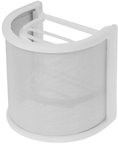 BESTonZON U Shaped Pop Filter Mesh Microphone Windscreen Cover Metal Shield for Microphone Protecting Recording Quality Simple to Install Suitable for Speech Recognition