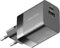 deleyCON Caricabatterie USB-A e C (2 Porte - Caricatore Rapido Compatto 45W) Alimentatore USB per iPhone 16/15/14/13 Galaxy S25/S24 Cellulari Pixel iPad Tablet Laptop Notebook Caricatore - Nero