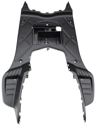 Cache-pieds de tableau de bord noir compatible avec Kymco Agility 50 125