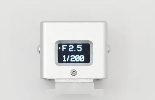 KEKS by antonKUNZE KM-Q OLED digitaler Belichtungsmesser Silber - OLED Display auf Rückseite