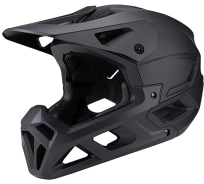 rockible Fahrradhelm, Integralhelm für Herren Und Damen, Atmungsaktiv, mit Abnehmbarem Kinnpolster, Leichtes Fahrradzubehör, Fahrradhelm
