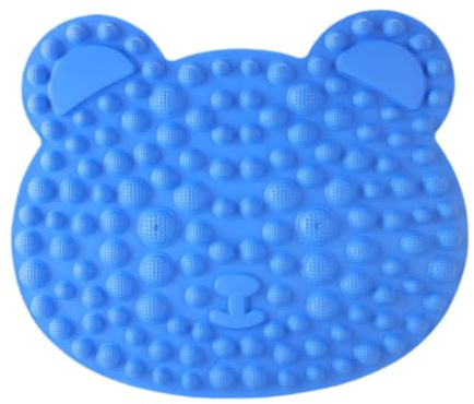 harayaa Almohadillas de masaje de pies, esterilla de acupresión, masaje de pies, gimnasio en casa, portátil para viajes y oficina, Azul