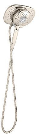 American Standard 9038254.013 Spectra Plus Duo 4-Function 2-in-1 Shower Head, 1.8 GPM, Polished Nickel