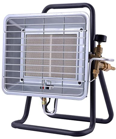 Riscaldatore a gas su bombola con libero posizionamento senza ventilazione