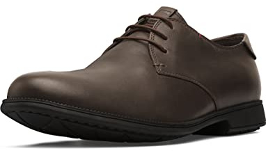 Camper 1913 18552, Scarpe Stringate Brouge Uomo, Marrone Scuro 075, 45 EU