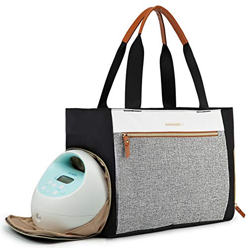 mommore Breast Pump Bag for Spectra S1/S2 & Medela, Diaper Travel Tote