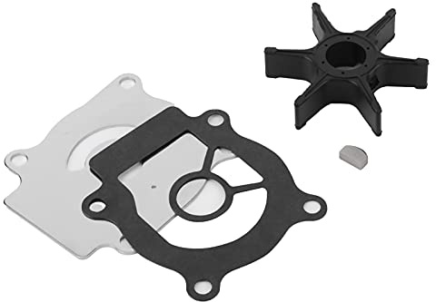 Außenbordmotor Reparatursatz, Dioche Wasserpumpe Laufrad Reparatursatz Korrosionsbeständigkeit Fit für DT/DF 20/25/30/40/50 PS 17400‑96403 Außenbordmotor