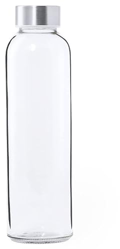 Generico Borraccia in Vetro da 0,5 Lt. Senza BPA Bicchiere Palestra Sport Tappo x Bibita