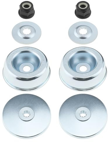 The Lord of the Tools 2 Ensembles Kit d'entretien Lame de Tondeuse à Gazon pour Machine de Jardinage Compatible avec STIHL FS120 FS200 FS250 Modèles