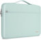 DOMISO 16 Pouces Housse Sac Protection Ordinateur Portable Sacoche pour 16 Dell/ThinkPad IdeaPad/HP Pavilion Envy/ASUS Vivobook, Menthe Verte
