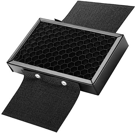 Holibanna Portable Flash Spot Filter Honeycomb Grid for On-camera Flash Photography Accessories Universal Camera Flash Lighting Control