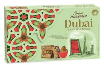 Confetti Maxtris Ciocomandorla DUBAI, Rosso, scatola 500g