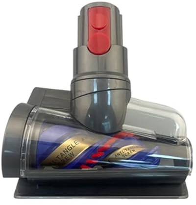 Anti-winding Mini Brush Head For Dyson V10 Slim/ V12 Electric Vacuum Cleaner, Replacement Brush Head Dust Removal Attachment
