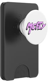Fly | Back to the Doc and Marty Future Band British PopSockets PopWallet for MagSafe