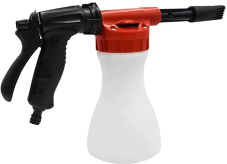 Schaumkanone, robuste Autowasch-Schaumpistole, verstellbares Auto-Reinigungssprühgerät für Hausgarten, Waschkanone, Pistole, Sprühgerät, für Hochdruckreiniger, P