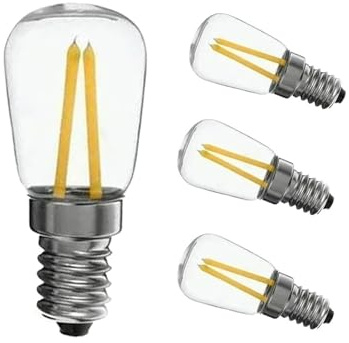 JrEam E12 LED-Lampe, entspricht 25 W (Kühlschranklampe), warmweiß (3000 K), Tageslichtweiß (5700 K), Schraubfassung, 220 V(Cold White 5700K)