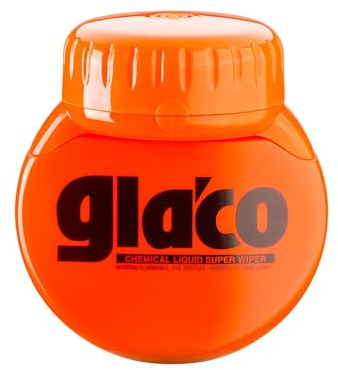 SOFT99 Glaco Roll On Large 120ml - Rain Repellent Glass Coating for Car - Strong Hydrophobic Liquid Wiper - Ergonomic Bottle Shape and Integrated Applicator
