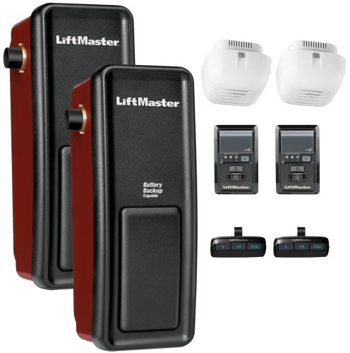 LiftMaster 8500 LiftMaster 2-Pack (Replaced by 98022) Garage Door Opener Side Mount Security+2.0 & MyQ Technology Compatible