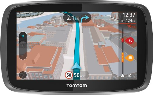 TomTom 1FA6.002.09 GO 600 Speak & Go Auto-Navigation (15 cm (6 Zoll) Touchscreen, Micro-SD Kartenslot) schwarz