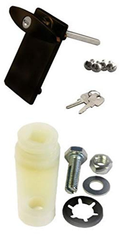 Garador Garage Door Repair Kit Includes Black 'T'Handle/Plastic Crank
