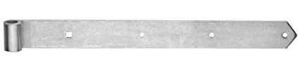 Pollmann®Baubeschläge Ladenband (Torband) Rolle Ø 20 mm, Länge 1000 mm, hell verzinkt