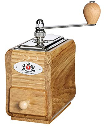 Zassenhaus Santiago Kaffeemühle Eichenholz One-Size, Braun