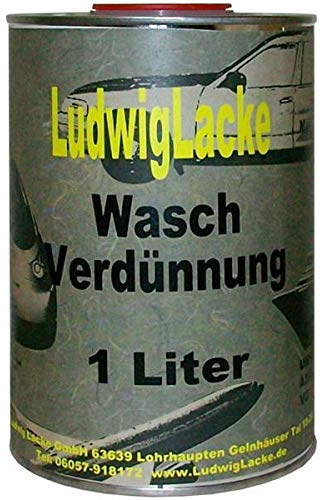 Waschverdünnung 1Liter Nitroverdünnung säubern Autolack Pinselreiniger
