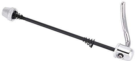 Alomejor Schnellspanner-Set aus Edelstahl - Leichtbau für Rennrad and Indoor-Trainer 100-130mm verstellbar Rostfrei & vibrationsfest