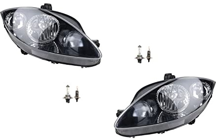Johns, Scheinwerfer passend für Seat Toledo Altea 5P 04-09 mit H7 H1 Set Links Rech