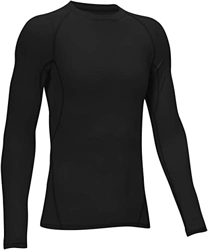 HOPLYNN Boys' Long Sleeve Base Layer Compression Athletic Running Baseball Soccer Shirt Tights