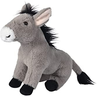 NICOTOY Esel Plüsch, 28cm, ab 0 Jahren