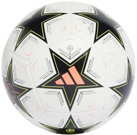adidas UEFA Champions League Training Ball IX4062, Unisex Footballs, White, 5 EU