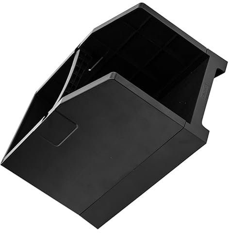 HAPINARY Professioneller Etikettenrollenhalter Praktischer Versandetikettenständer Für Desktop-Thermal-drucker Vielseitiger Etikettenhalter Für Rollbare Und Gefaltete Etiketten