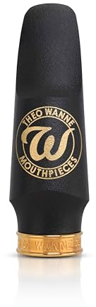 Theo Wanne ESSENTIALS Jazz Alto Saxophone Mouthpiece with Medium Chamber, Roll-Over Baffle & Balanced Tone for Smooth Jazz, Classic & Big Band - Exceptional Clarity Sax Mouthpiece - Size 7 (0.081)