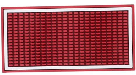 PRETYZOOM Tapis de Bar en PVC Antidérapant, Souple et Résistant à L’Usure, pour Comptoir de Service, Cafés et Maisons, 100% Pratique
