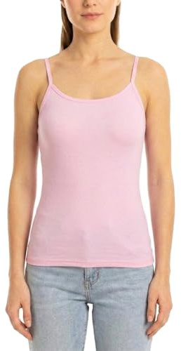 Miss Rouge: Topp, hängsellinne, viskos, rosa, One Size
