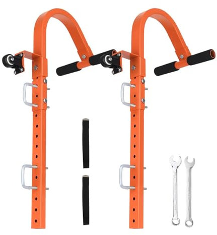 Fissaggio a gancio, scala di prolunga, stabilizzatore | Accessori per la pulizia delle finestre – Stabilizzatore con gancio di estensione con ruota per un accesso sicuro e facile